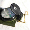 Camping Marching Lensatic Compass Magnifier